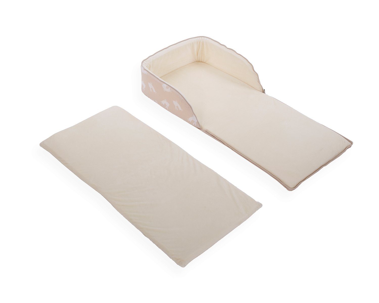 Kikkaboo Wickeltasche tragbares Babybett 2 in 1 (1-tlg), Rucksack Matratze verstellbare Gurte faltbar