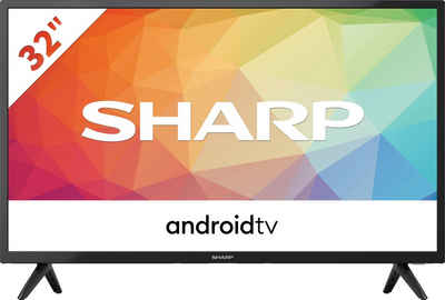 Sharp 1T-C32FGx LED-Fernseher (81 cm/32 Zoll, HD-ready, Smart-TV, Android TV)