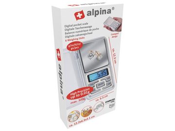 Alpina Küchenwaage ALPINA Taschenwaage, 300g, mit Batterie, digital