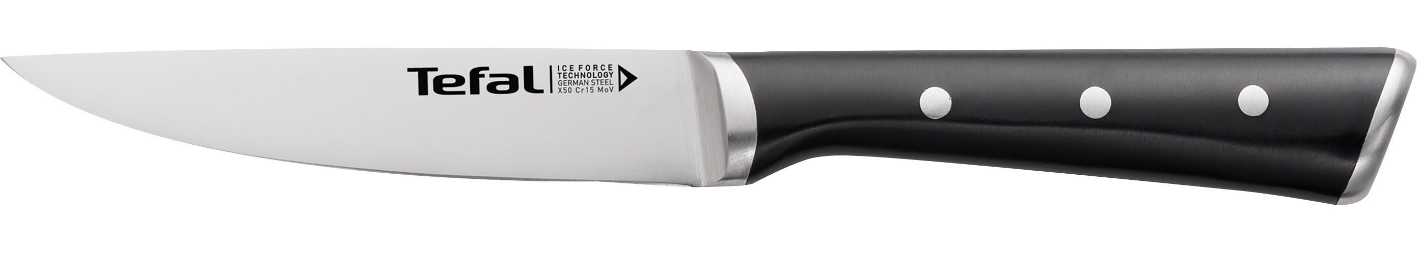 Tefal Universalküchenmesser Ice Force, 11 cm, Eishärtungstechnologie, Klinge aus deutschem Edelstahl