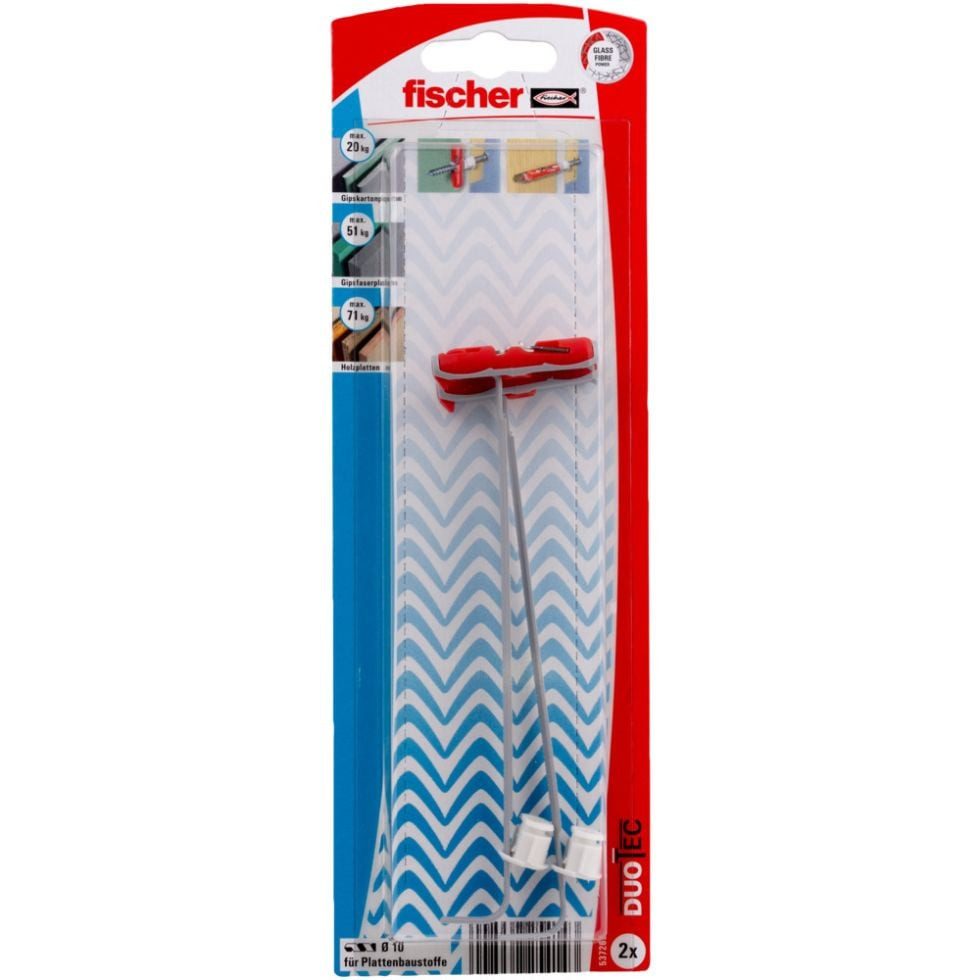 fischer Schrauben- und Dübel-Set Fischer Kippdübel Duotec 10.0 x 50 mm - 2 Stück