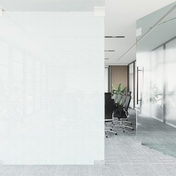 Fensterfolie Fensterfolien 5 Stk. Statisch Matt Transparent Weiß PVC, vidaXL