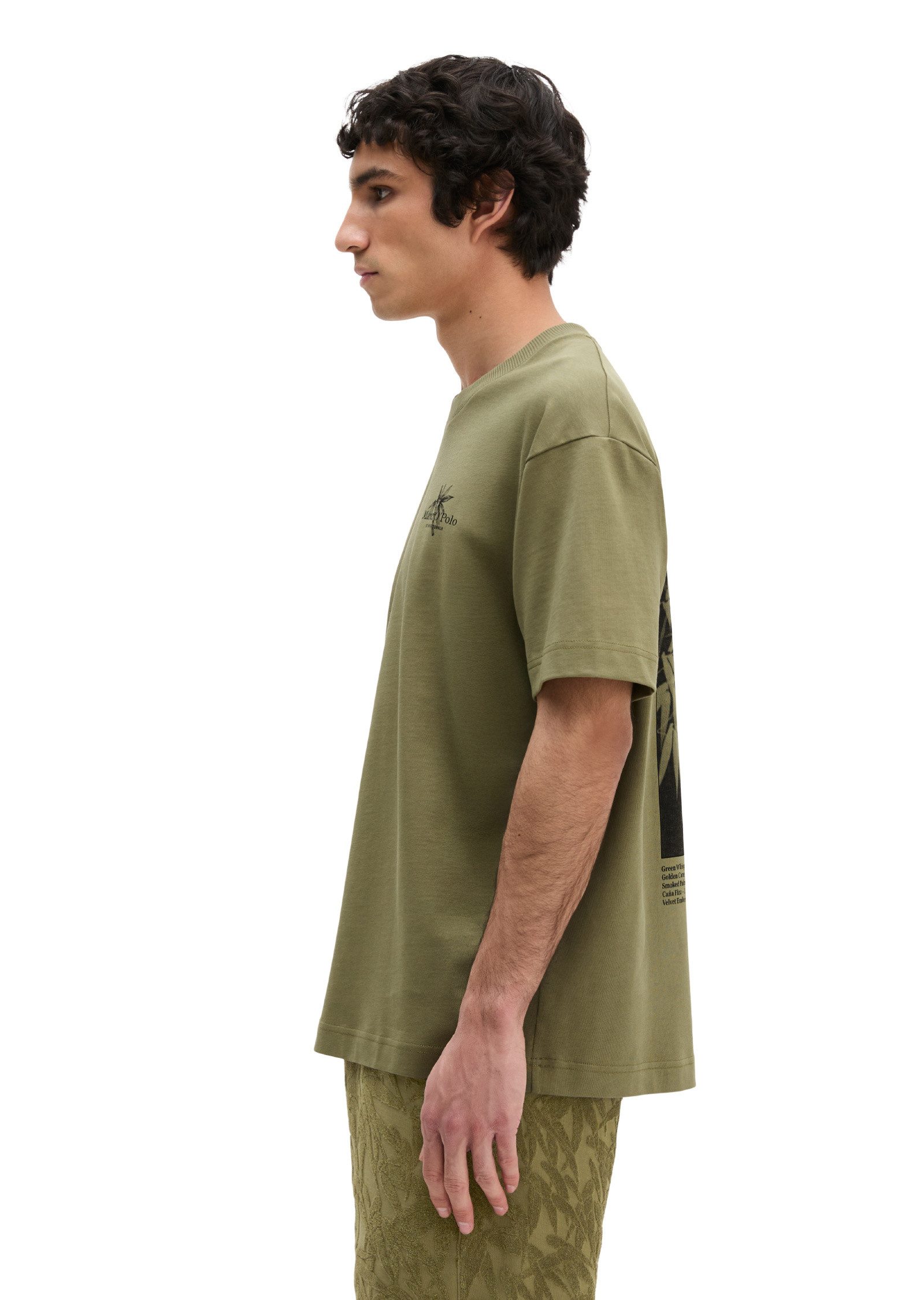 Marc O'Polo T-Shirt mit saisonalem Rückenprint