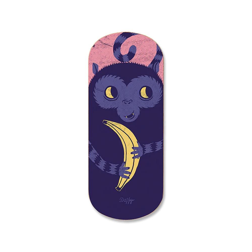 Daffy Boards Balanceboard Kinder Balance Board Set mit Korkrolle - Banana Monkey