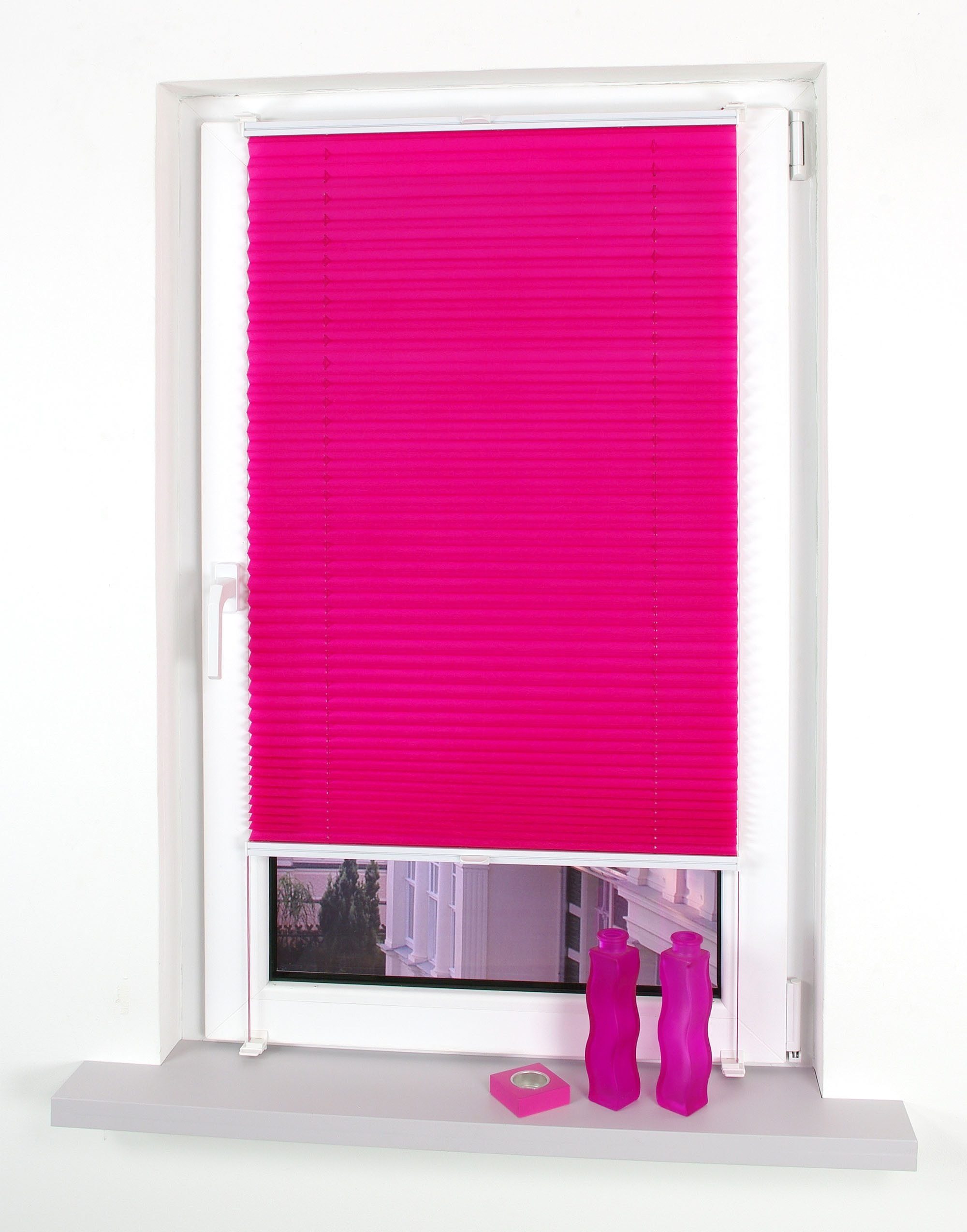 Liedeco Plissee Klemmfix Plissee YOUNG COLOURS, günstig online kaufen