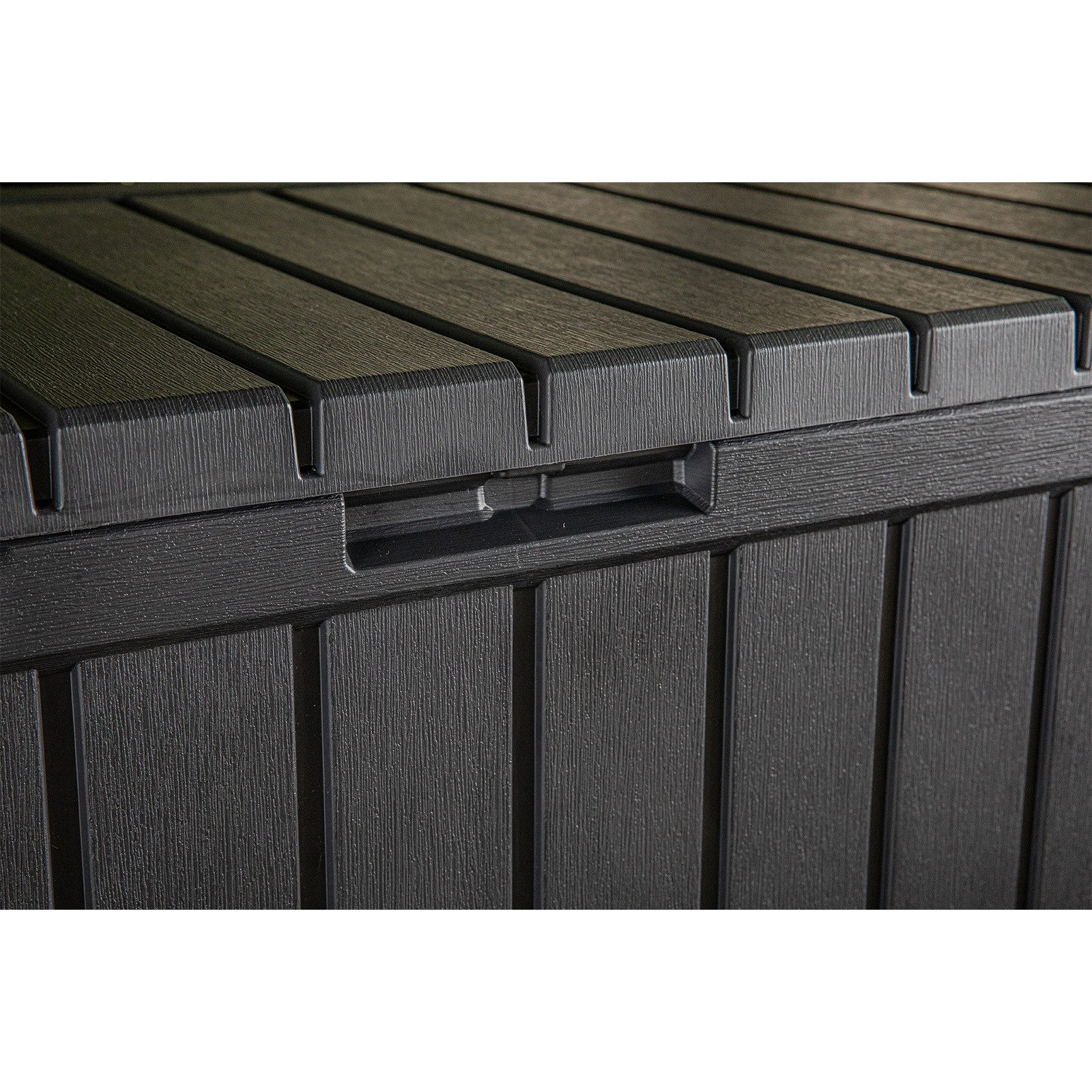 Keter Gartenbox Keter Gartentruhe KENTWOOD Anthrazit, günstig online kaufen