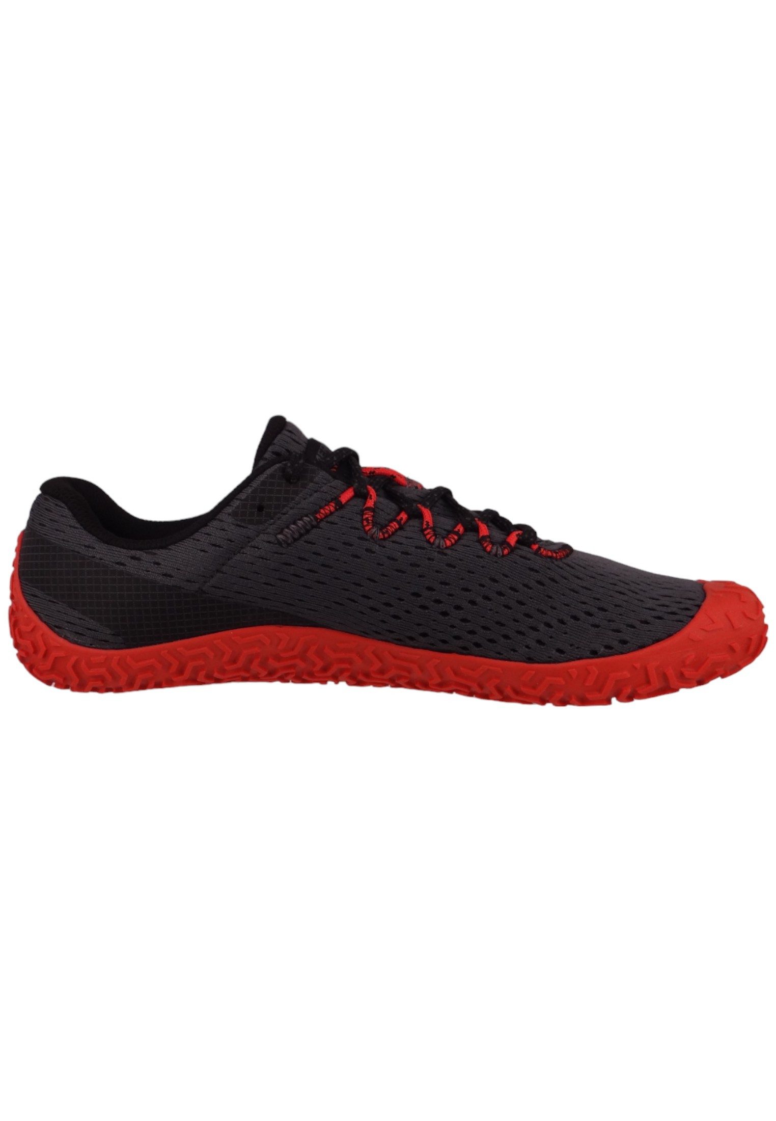 Merrell J067667 Vapor Glove 6 Barefoot Granite/Tangerine Schnürschuh