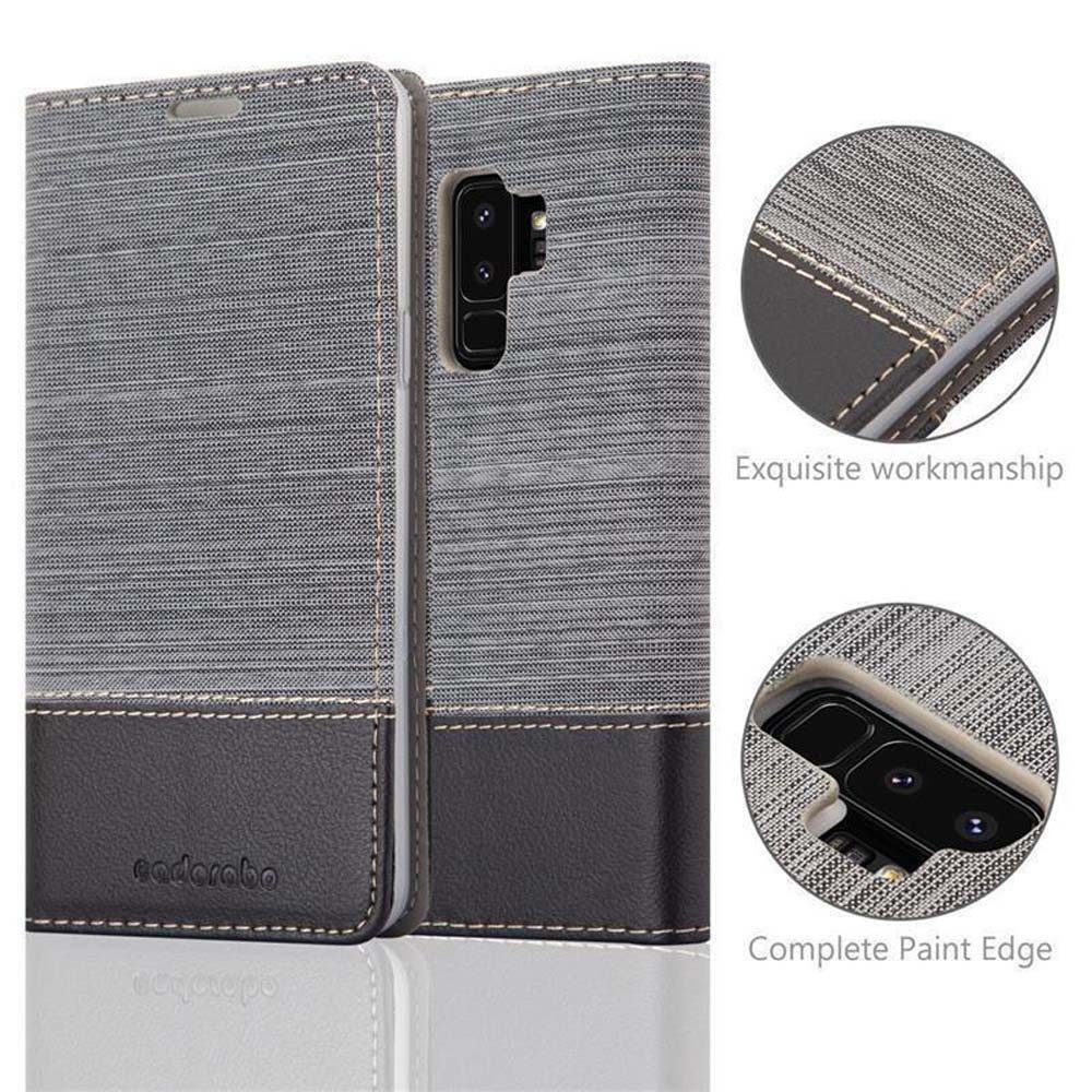 Cadorabo Handyhülle für Samsung Galaxy S9 PLUS Hülle Samsung Galaxy S9 PLUS, Klappbare Handy Schutzhülle - Hülle - mit Standfunktion und Kartenfach