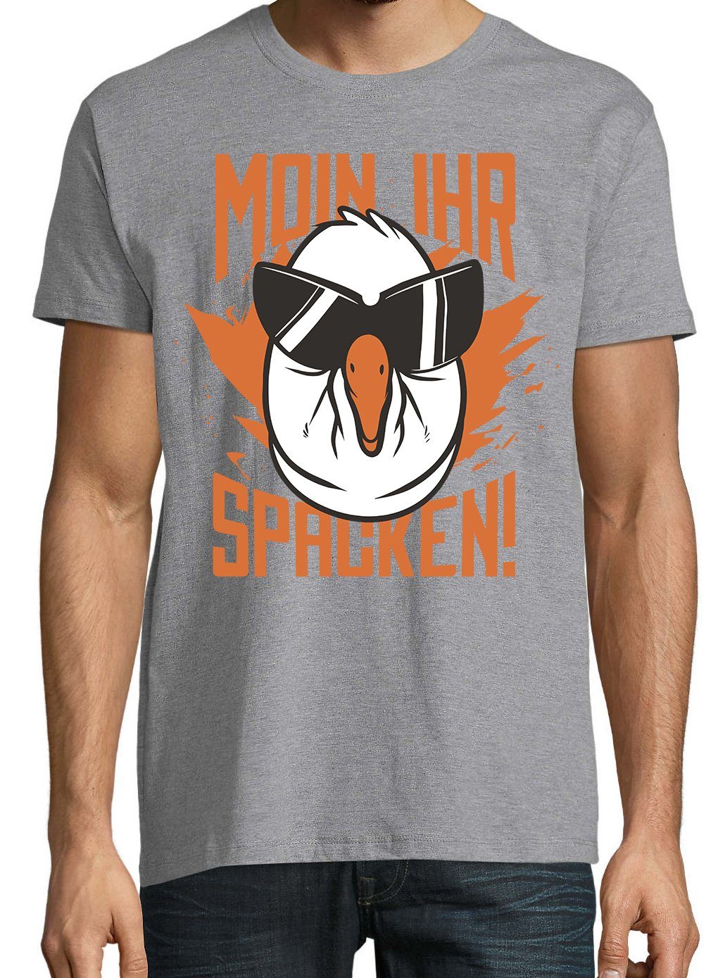 Youth Designz Print-Shirt Herren T-Shirt Moin günstig online kaufen