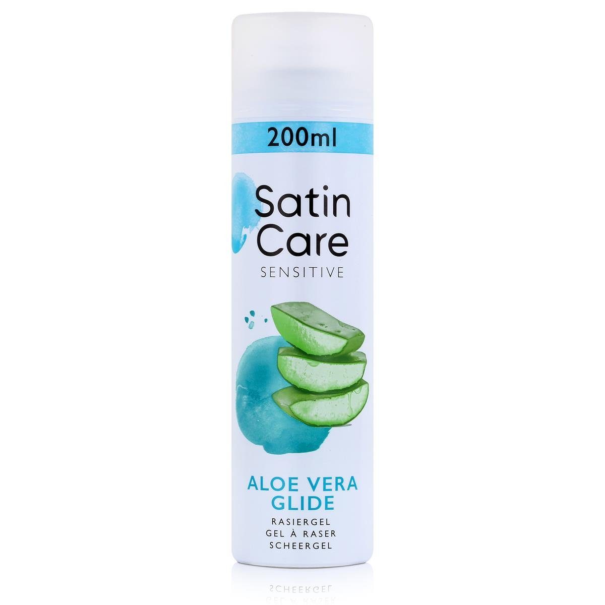 After-Shave Gillette for Women Satin Care Gel empfindliche Haut 200 ml