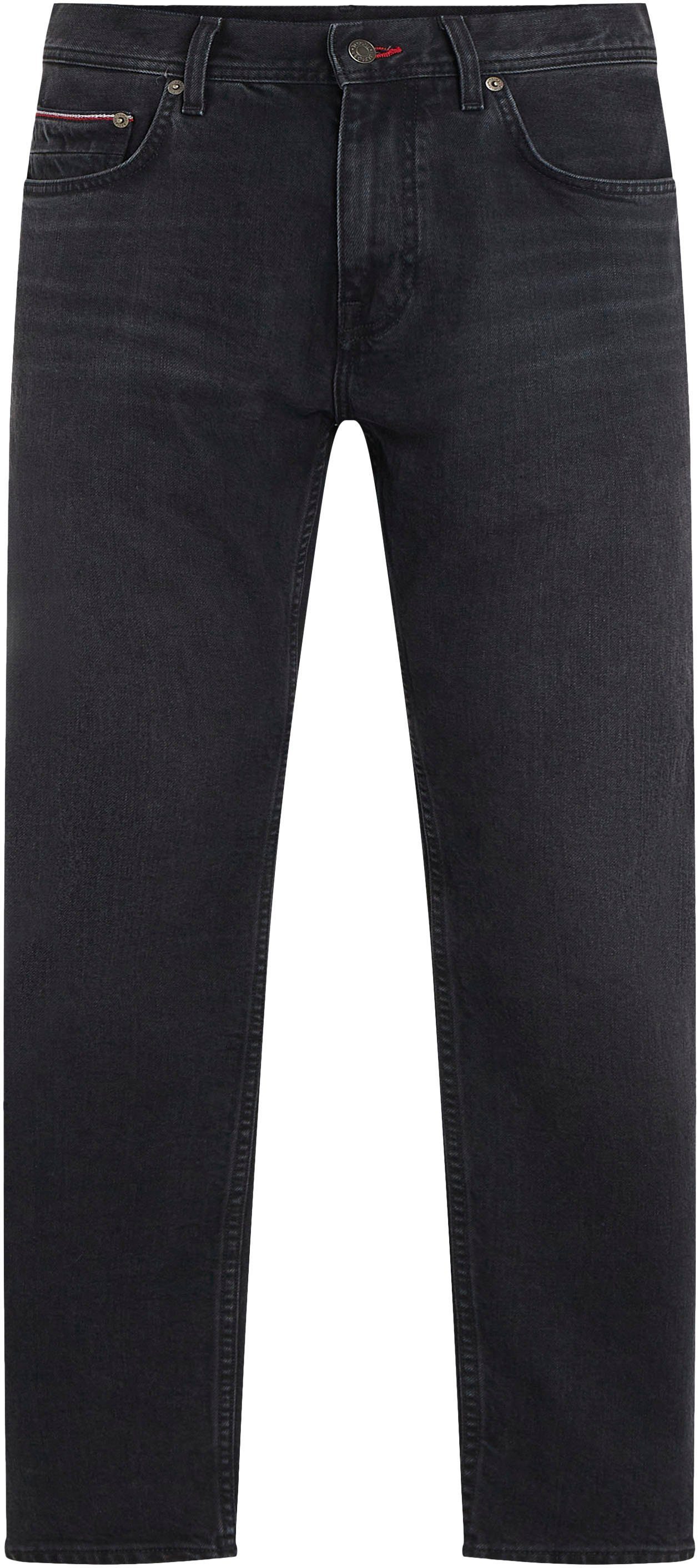 Tommy DENTON Hilfiger STRAIGHT Spoke STR Straight-Jeans Black
