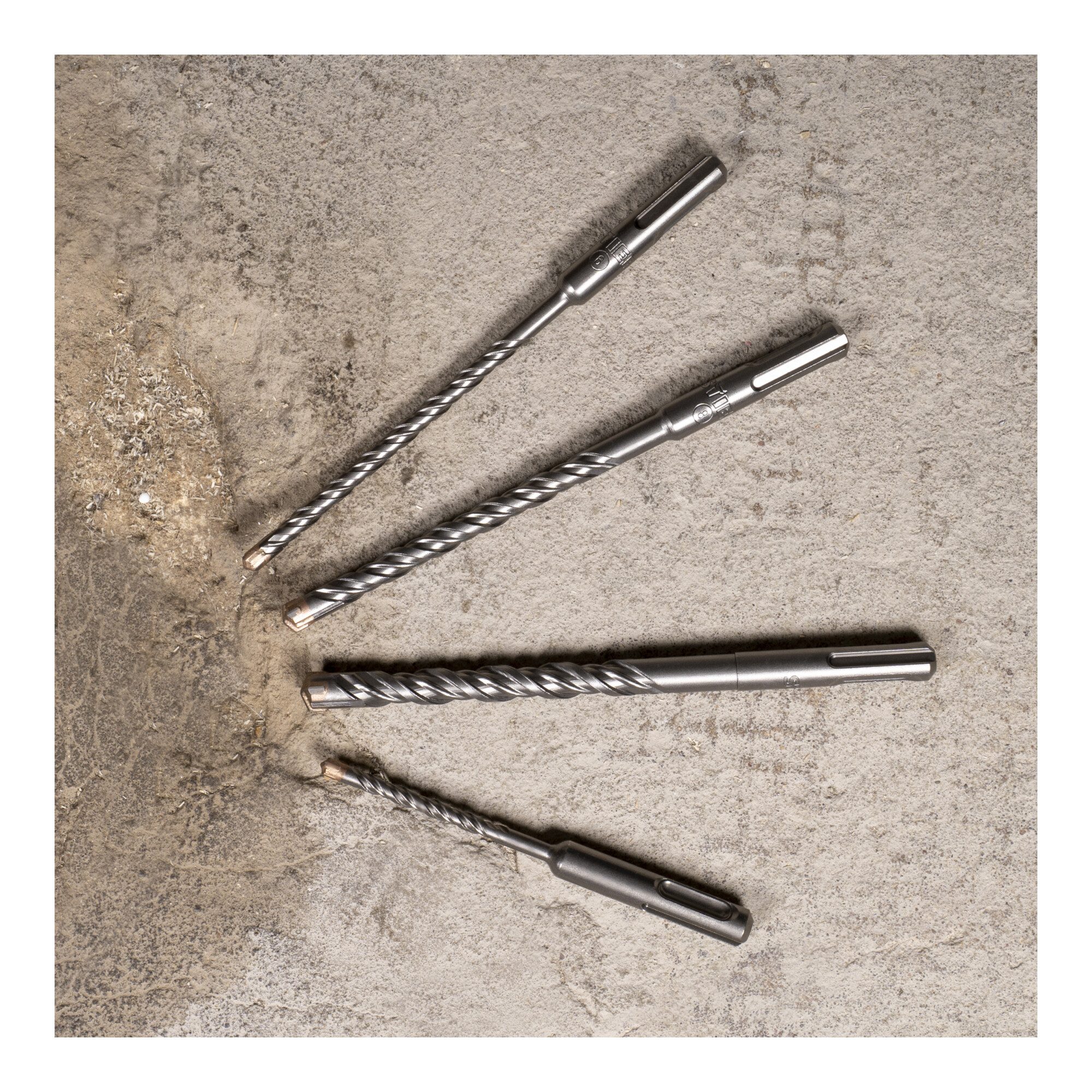 Stier Steinbohrer STIER Hammerbohrer-Set Premium SDS-plus 8-tlg.