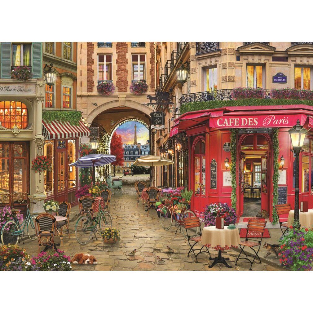 ANATOLIAN Puzzle ANATOLISCHES Puzzle Cafe des Paris 1000 Teile, Puzzleteile