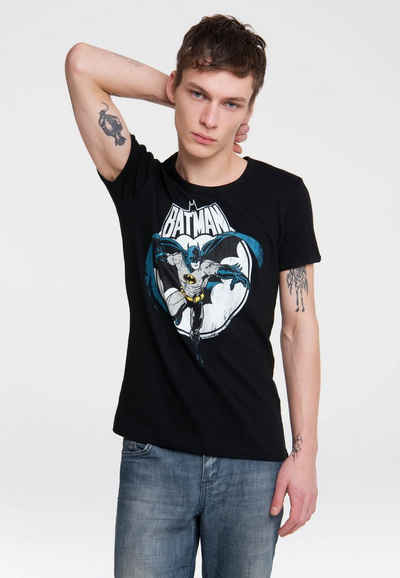 LOGOSHIRT T-Shirt »Batman« mit Vintage-Print