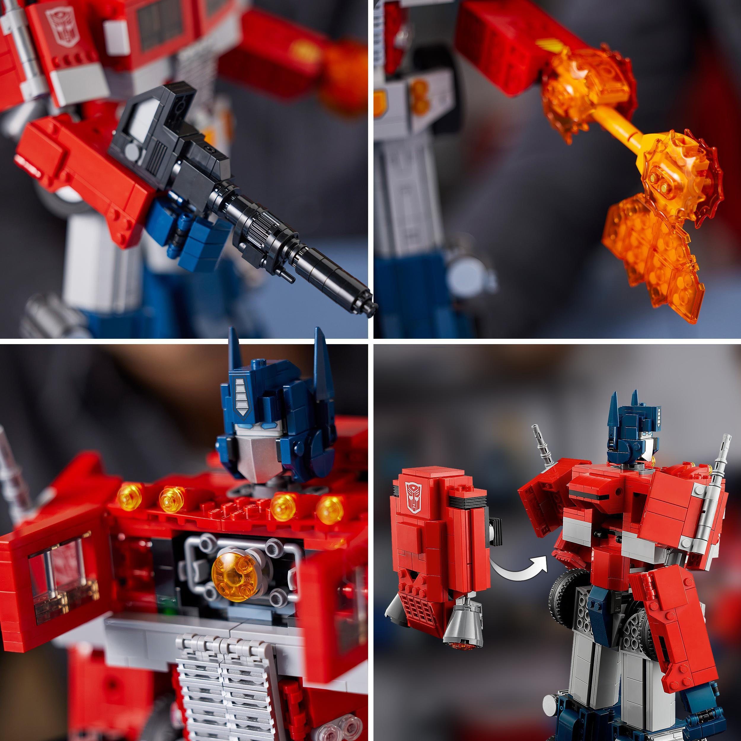 LEGO® Optimus Prime (10302), LEGO® Icons Konstruktionsspielsteine, (1508 St), Made in Europe