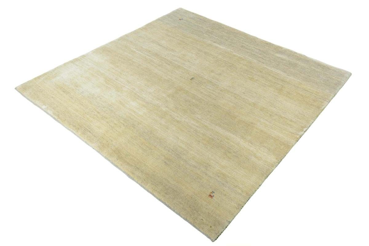 Orientteppich Perser Gabbeh Orientteppich, Handgeknüpfter mm Nain Trading, Höhe: 201x201 18 rechteckig, Moderner