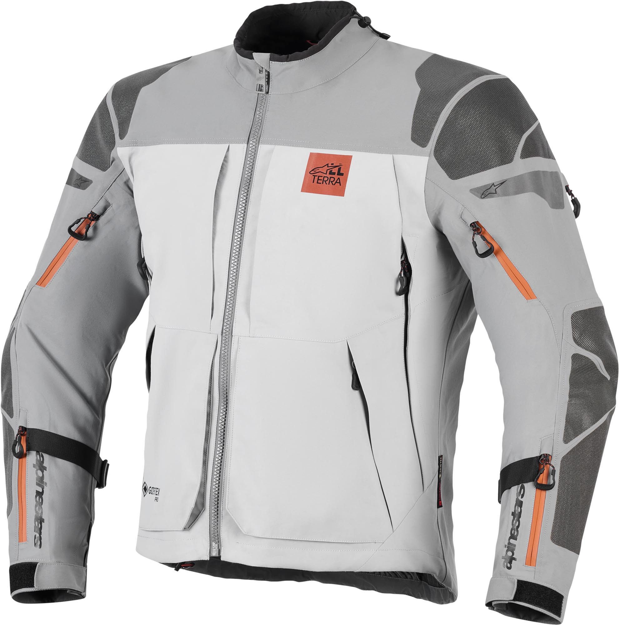 Alpinestars Motorradjacke Nazca 3L Gore-Tex Pro wasserdichte Motorrad Textiljacke 3-Lagen-Laminat,Airbag vorbereitet,Ellenbogenprotektoren enthalte