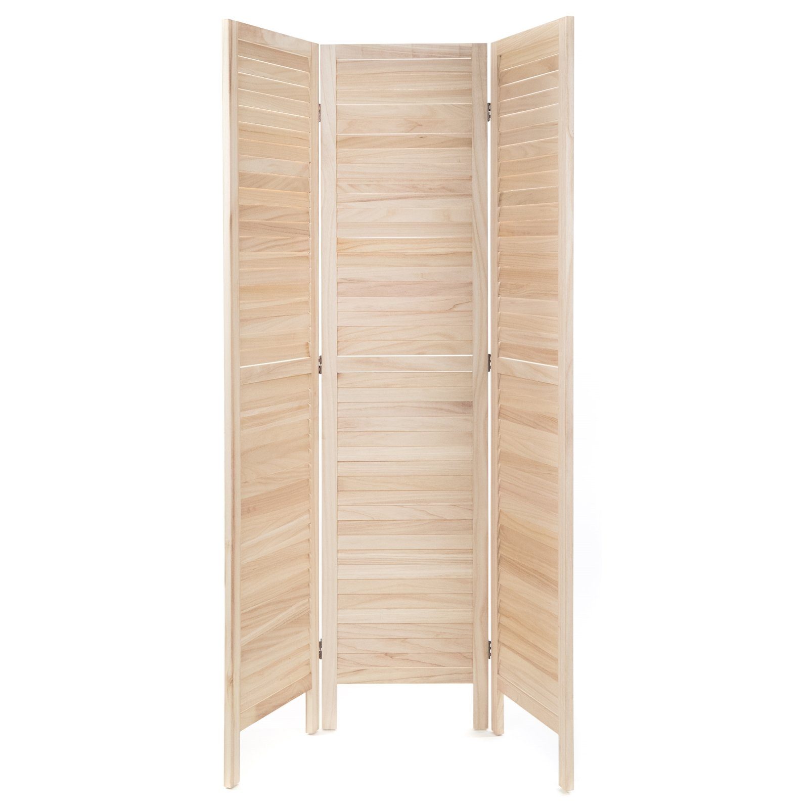DESIGN DELIGHTS Paravent RAUMTEILER COTTAGE, Holz 170x120cm (HxB) Sichtschutz Paravent Raumtre
