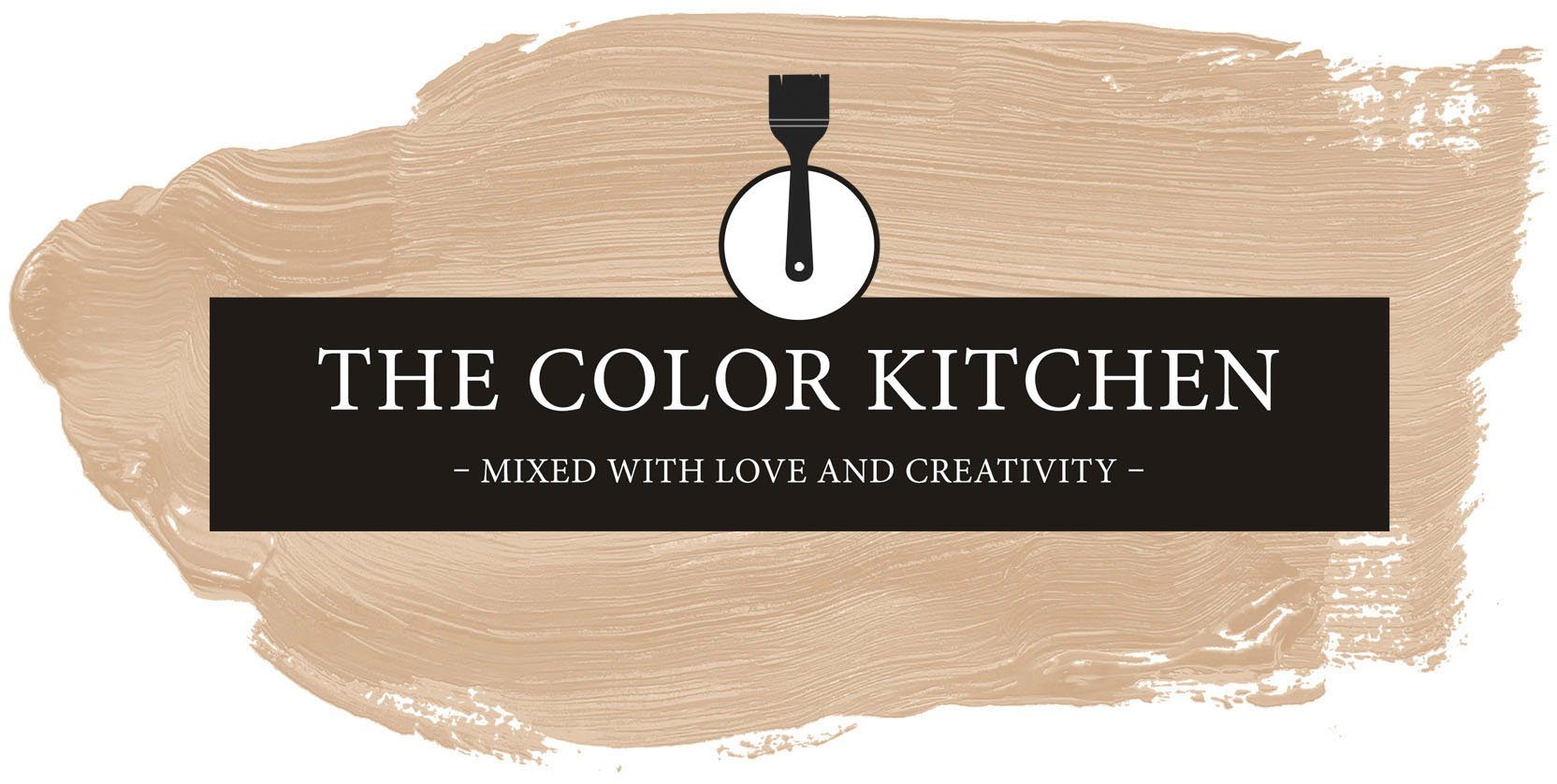 A.S. Création Wand- und Deckenfarbe Seidenmatt Innenfarbe THE COLOR KITCHEN, für Wohnzimmer Schlafzimmer Flur Küche, versch. Beigetöne