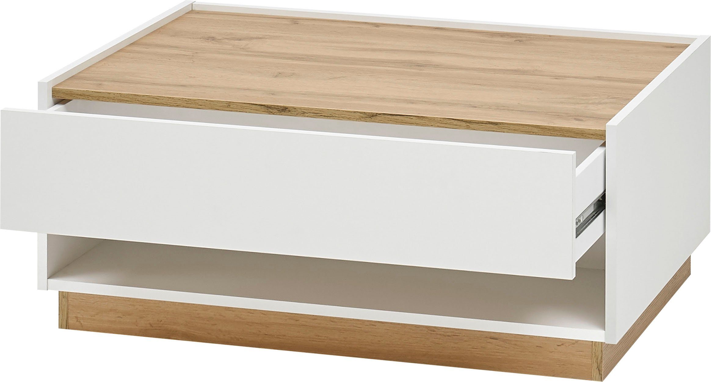 Home affaire Couchtisch City/Giron, Beistelltisch, Wohnzimmertisch, Sofatisch, Tisch, mit einem praktischen Schubkasten, in mehreren Farben verfügbar