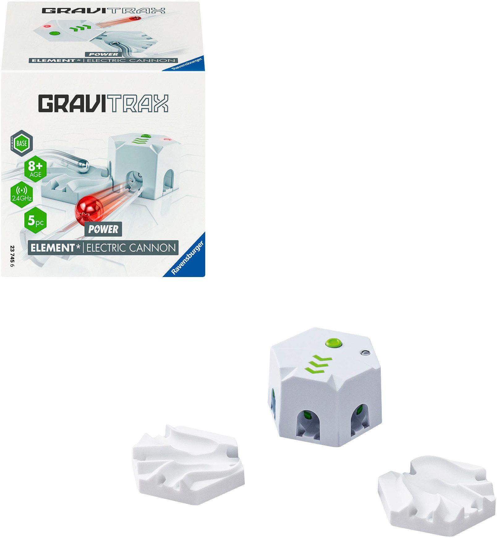 Ravensburger Kugelbahn-Bausatz GraviTrax POWER, Element Electric Cannon