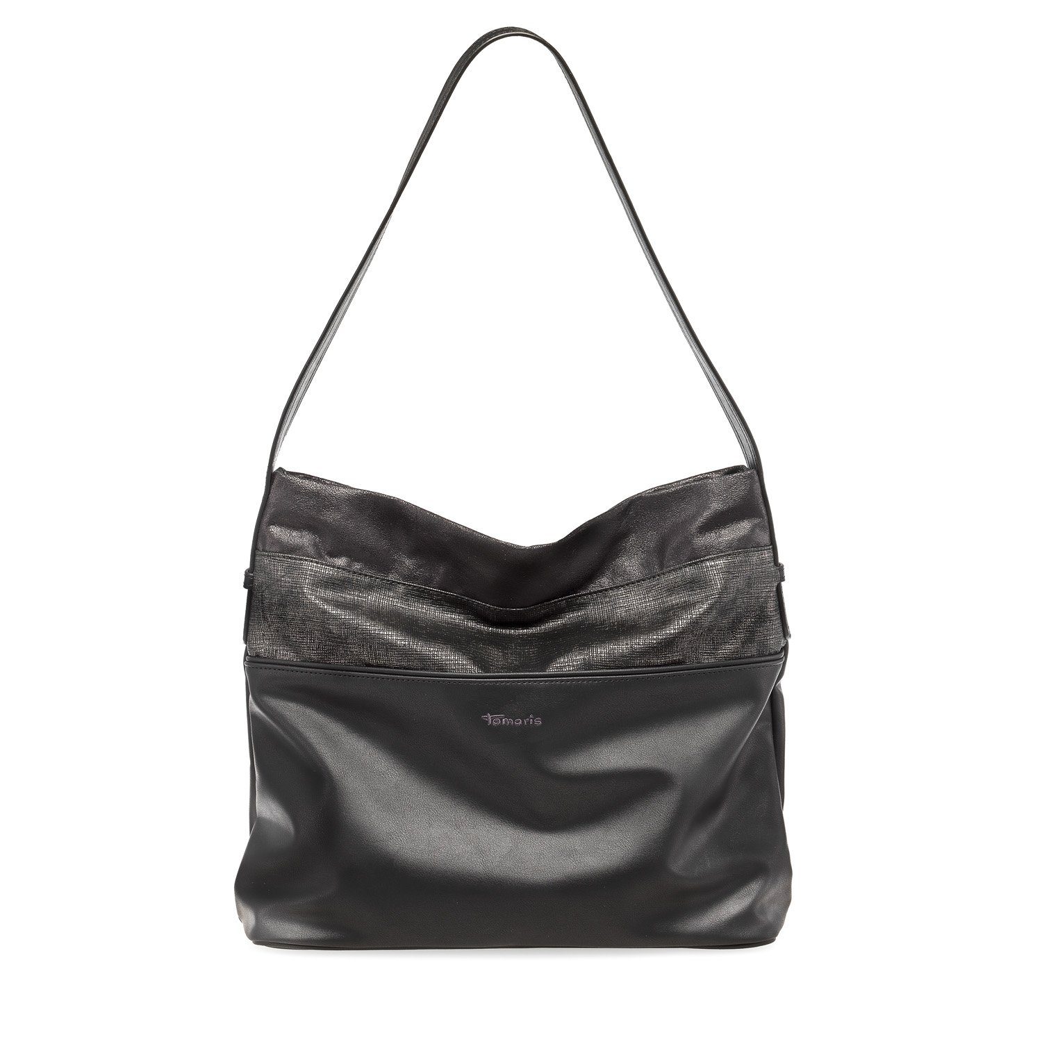 Tamaris Schultertasche Khema (Set), Damen Handtasche Hobo Bag Schultertasche pepper comb.