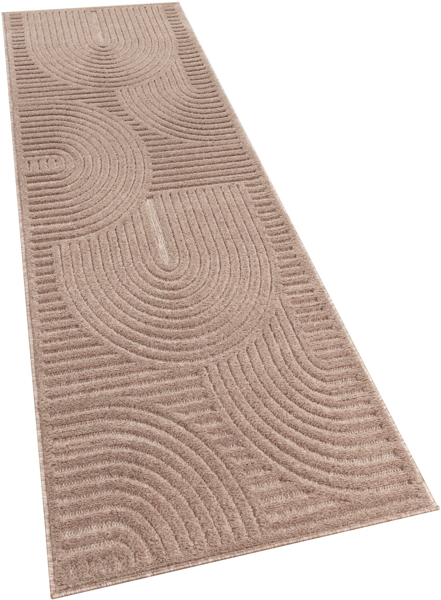 Paco Home Teppich Livorno 674, rechteckig, Höhe: 14 mm, Uni Farben, moderne günstig online kaufen