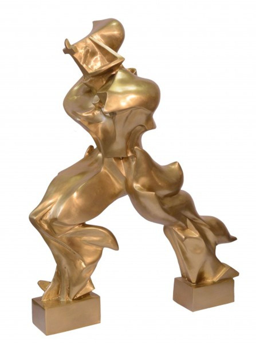 Casa Padrino Dekofigur Riesige Casa Padrino Luxus Bronze Figur -Unique Forms Of Continuity In Space- 127 cm - Skulptur Futurismus