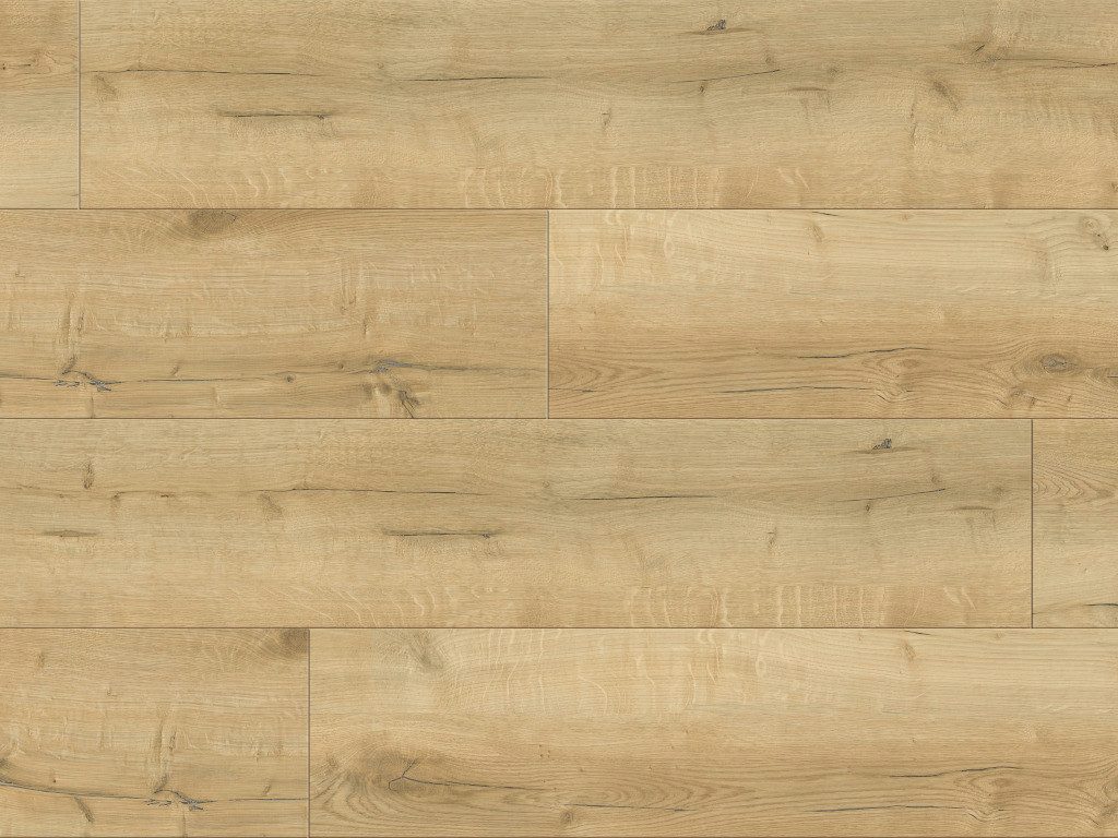 BASICfloor Vinylboden Vinylboden Klickvinyl Modern Eiche Leinen Landhausdiele