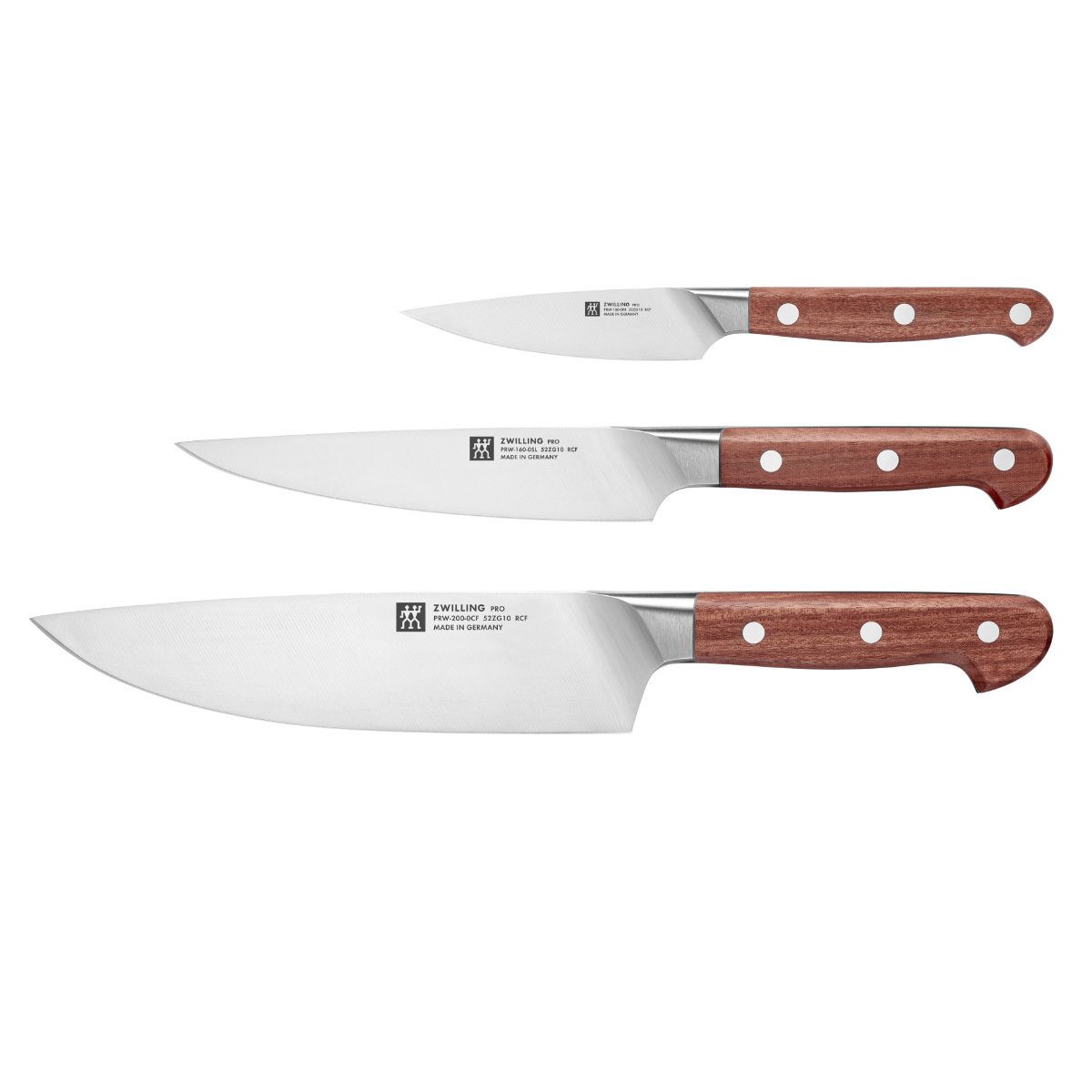 Zwilling Messer-Set Pro Wood Messer, 3-tlg.
