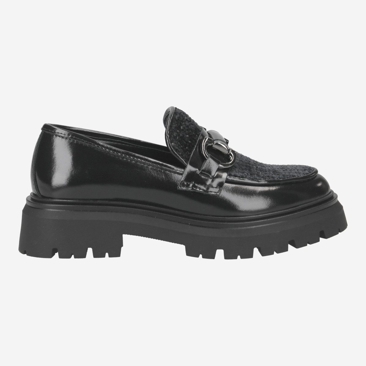 Lüke Schuhe YEMEN NERO, Slipper & Mokassin in Schwarz für Damen Slipper