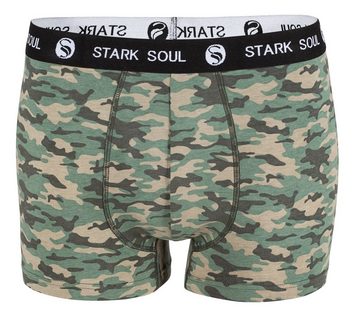 Stark Soul® Boxershorts Boxershorts Herren, Camouflage, 3'er Pack, Retroshorts, Hipster, Unterhosen 3er-Pack