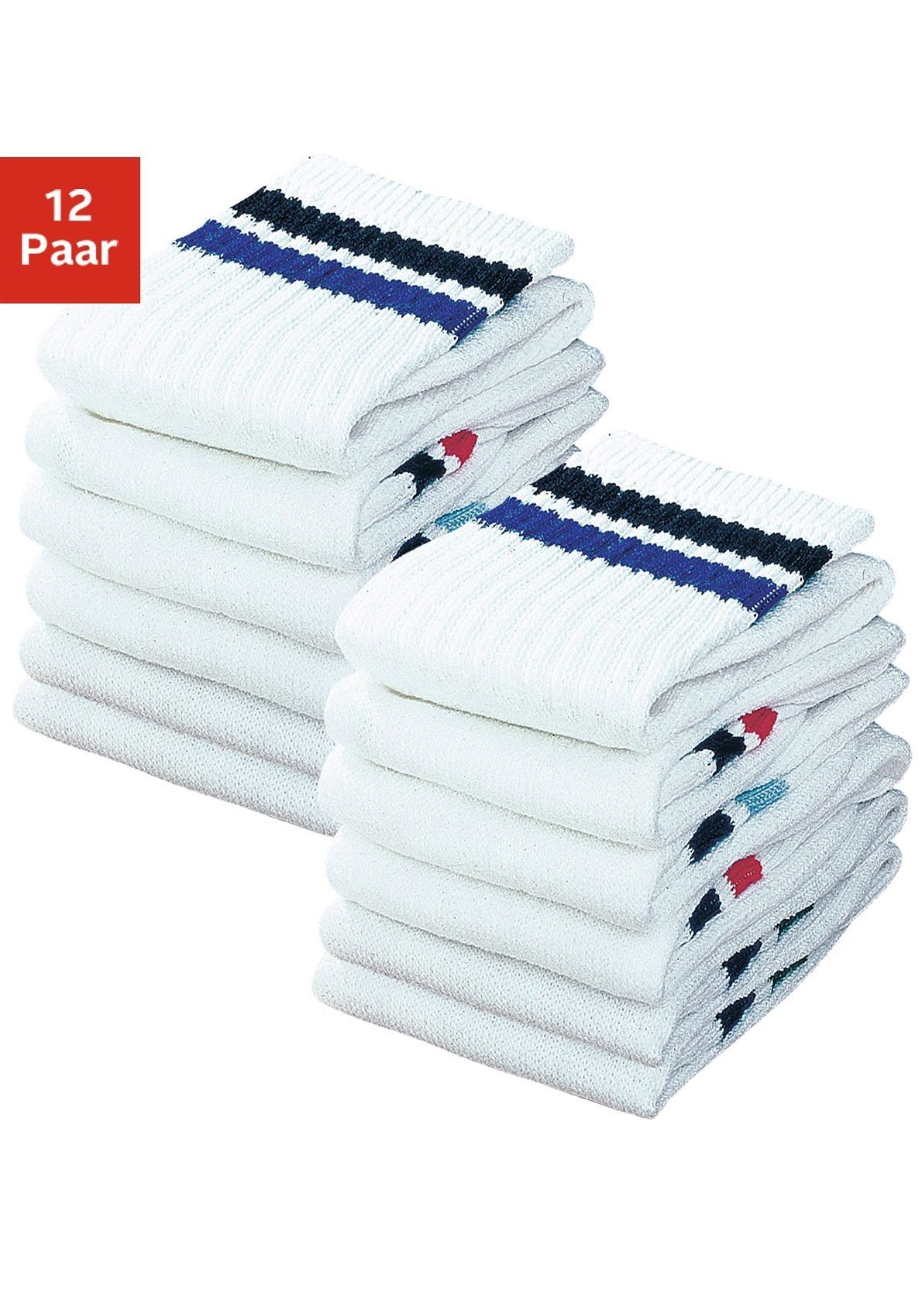 Go in Tennissocken (Packung, 12-Paar) mit Frottee