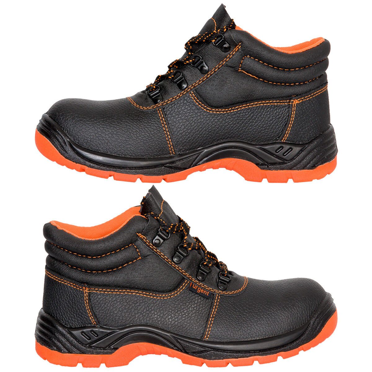 Urgent Arbeitsstiefel Sicherheitsstiefel Schutzschuhe Ankle Stahlkappe S1 NEU Arbeitsschuh – Bild 2 von 5