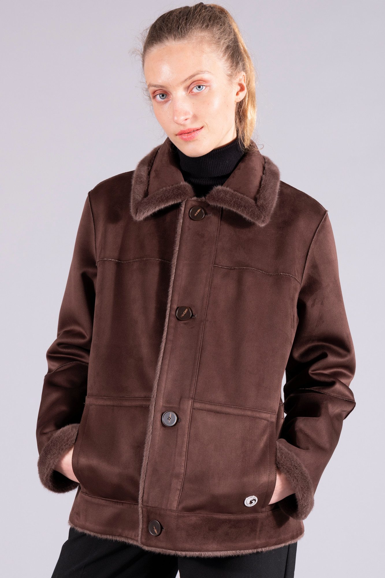 Wendejacke Wendejacke "Lambskin-Bonding"
