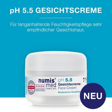 numis med Tagescreme Gesichtscreme ph 5.5 für sehr empfindliche Haut - Tagescreme 1x 50 ml, 1-tlg.