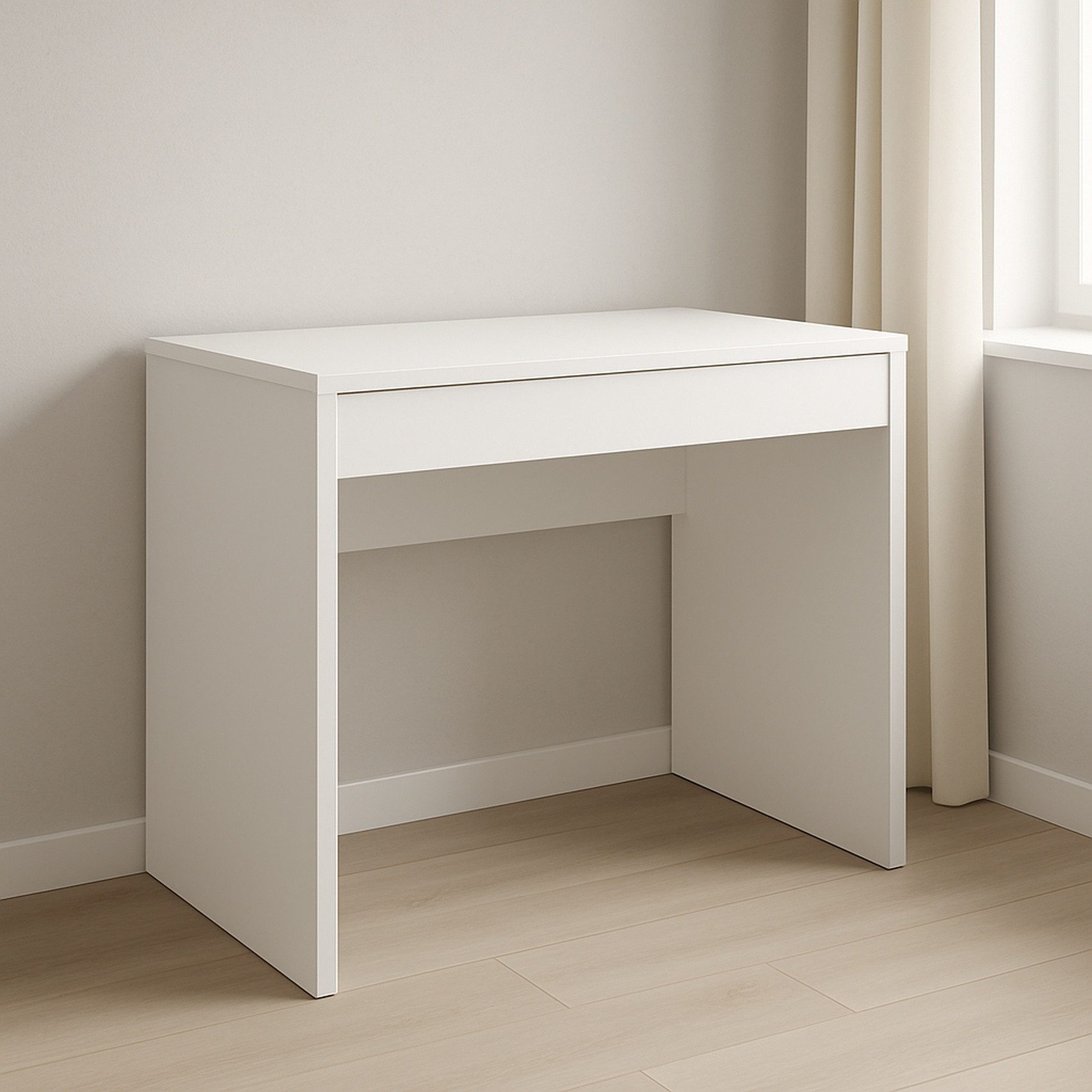Raumhirsch Furniture Schreibtisch Computertisch, Bürotisch, Arbeitsplatz, Büroschreibtisch (Maße: 75 x 75 x 50 cm (1 Schublade, kompakte Form), viele Farbvarianten), modernes Design, stabile Konstruktion, einfache Montage