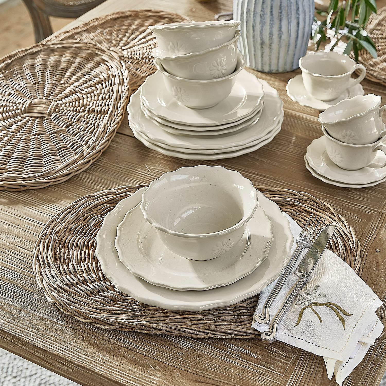 Mirabeau Platzset Platzset 4er Set Villoray braun – Bild 3 von 4