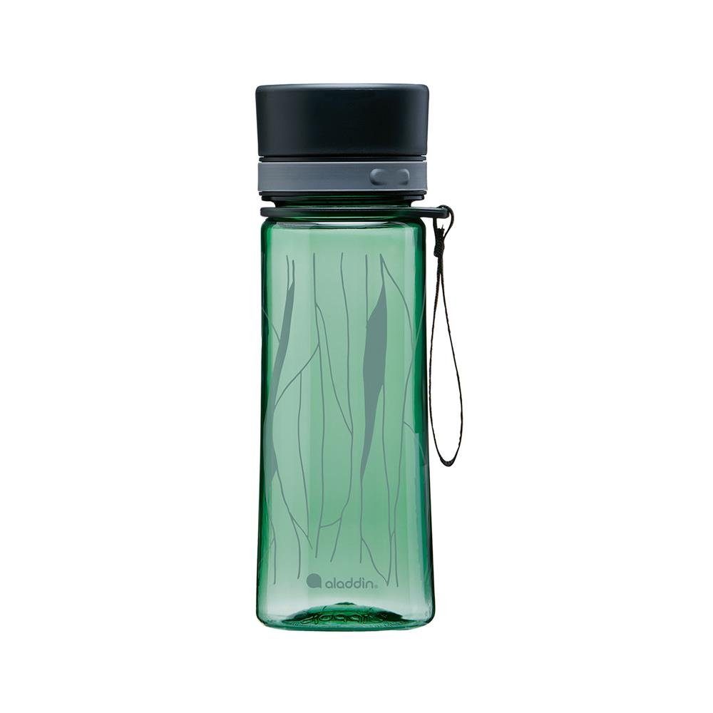 ml, Aveo, BPA-frei, aladdin 350 Print, Grün Trinkflasche auslaufsicher Basil