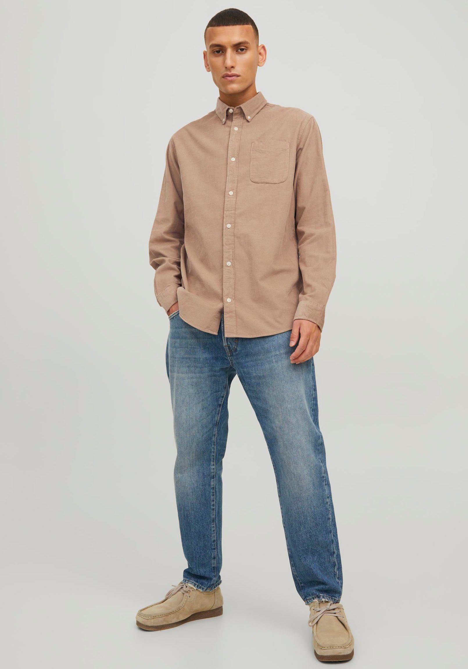 CORDUROY Crockery Jones & SHIRT Langarmhemd CLASSIC Jack