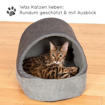 KaraLuna Tierbett KaraLuna Katzenhöhle I Katzenbett Hunde Kuschelhöhle Bett Höhle Katze