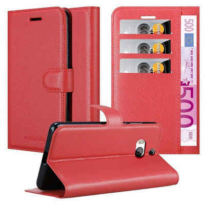 Cadorabo Handyhülle »Book Stand«, Hülle für HTC ONE M8 Klappbare Handy Schutzhülle - mit Standfunktion und Kartenfach