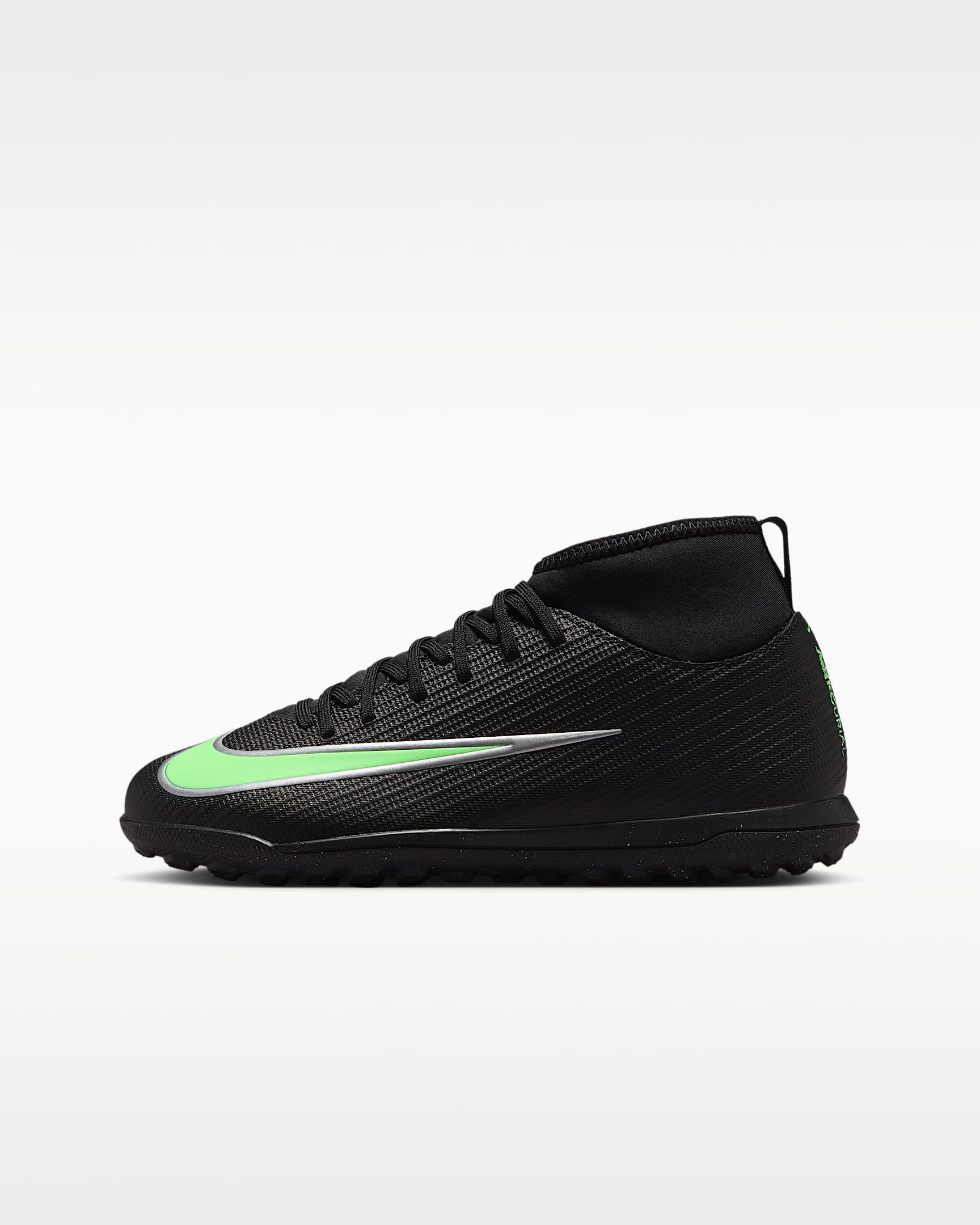 Nike Jr. Mercurial Superfly 11 Club Fußballschuh für harte Untergründe wie Asche, Turf und Kunstrasen