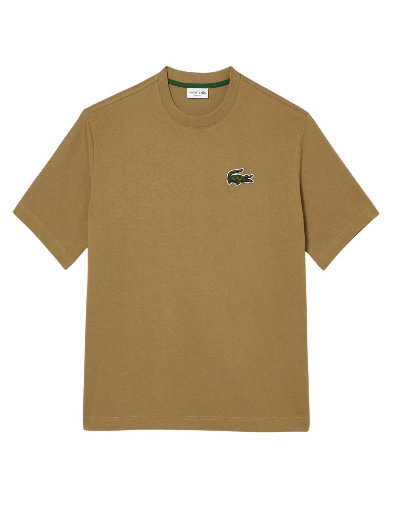 camel Shirt Krokodil-Applikation (1-tlg) mit Unisex T-Shirt aus T-Shirt Lacoste (22)