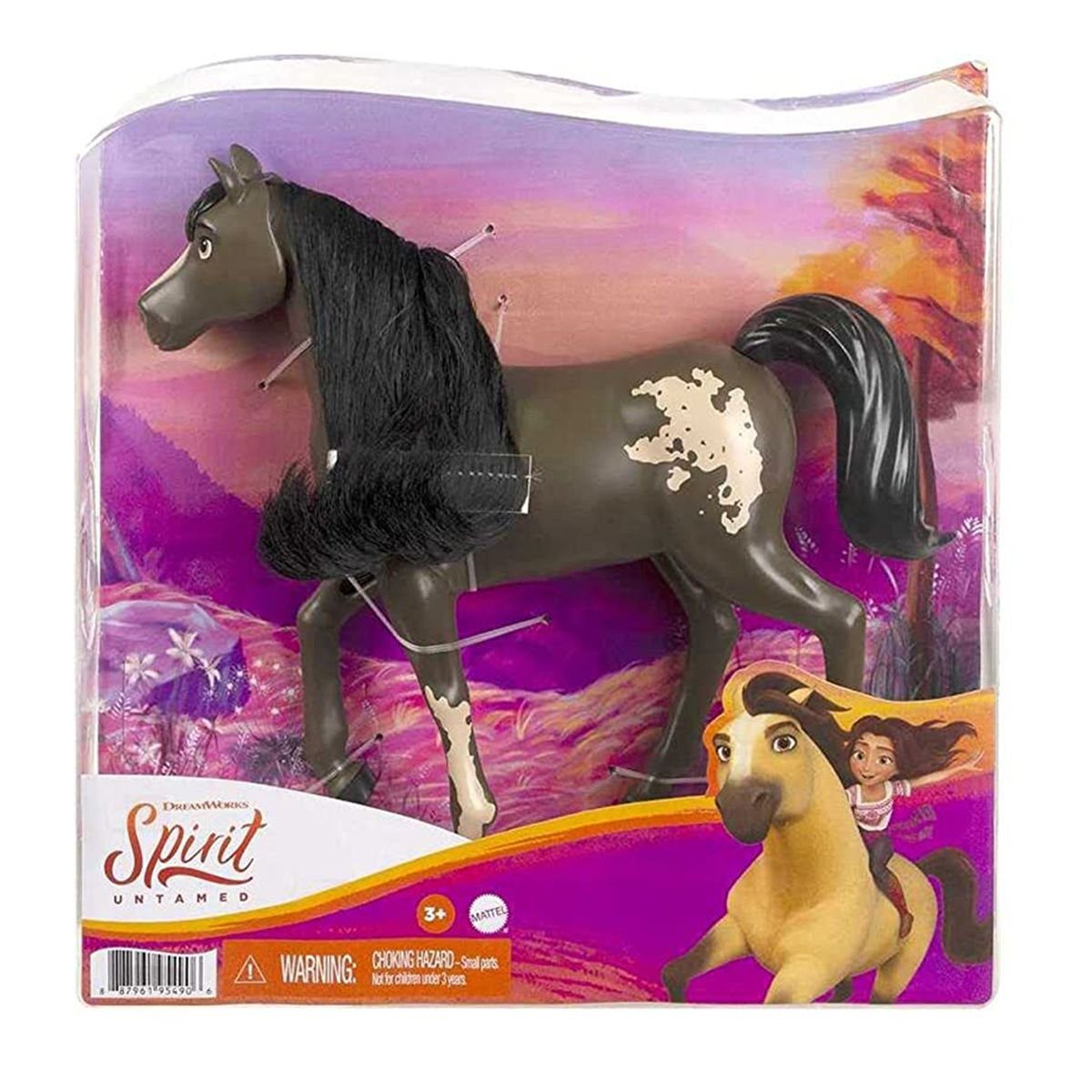 Mattel® Spielfigur Mattel GXD99 - DreamWorks - Spirit - Spielfigur, 20 cm, Pferd, Mustang