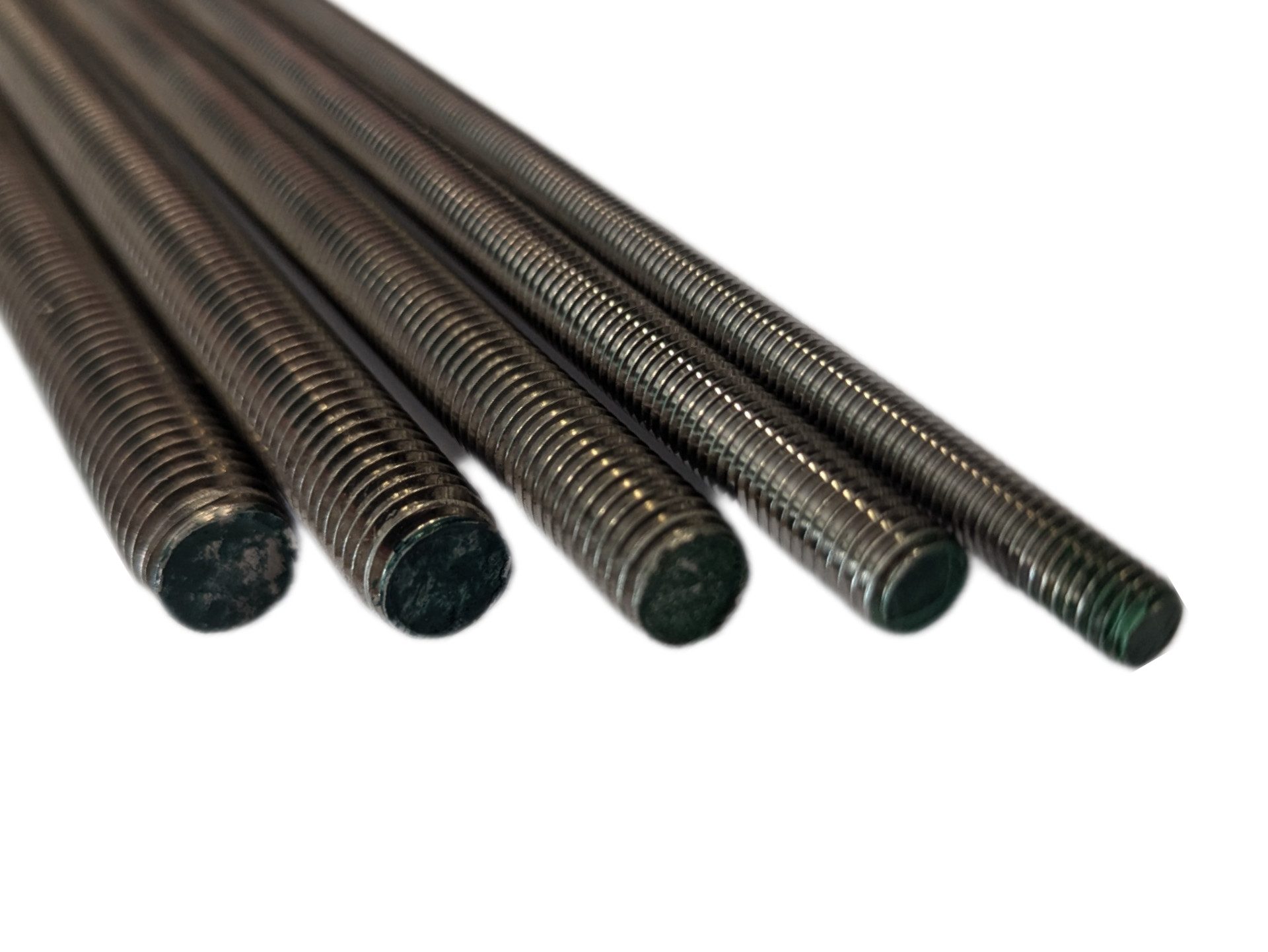 Laubner Gewindestange Gewindestangen Edelstahl DIN 975 976 Gewindestab VA V2A A2 1 m Meter, (1-St)