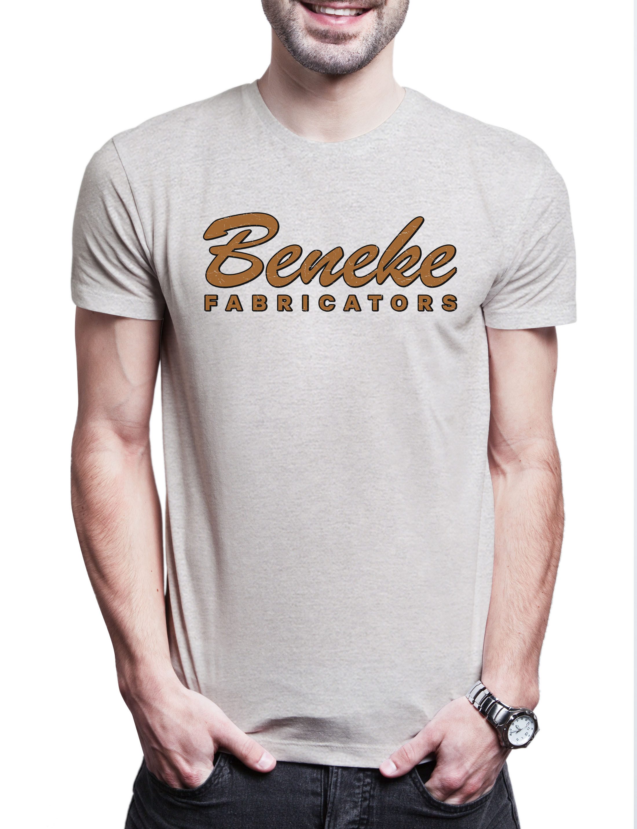 Print-Shirt Beneke Fabricators Herren T-Shirt Breaking Walter Better Bad White