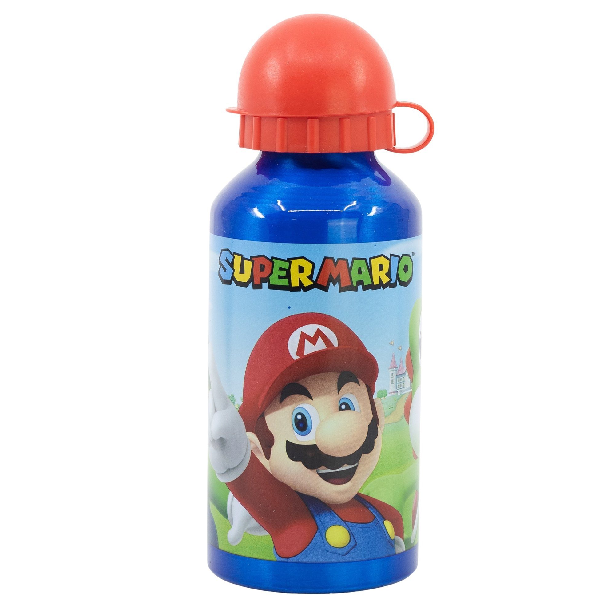 Super Mario Trinkflasche Super Flasche ml Yoshi 400 Mario Wasserflasche, Luigi Kinder