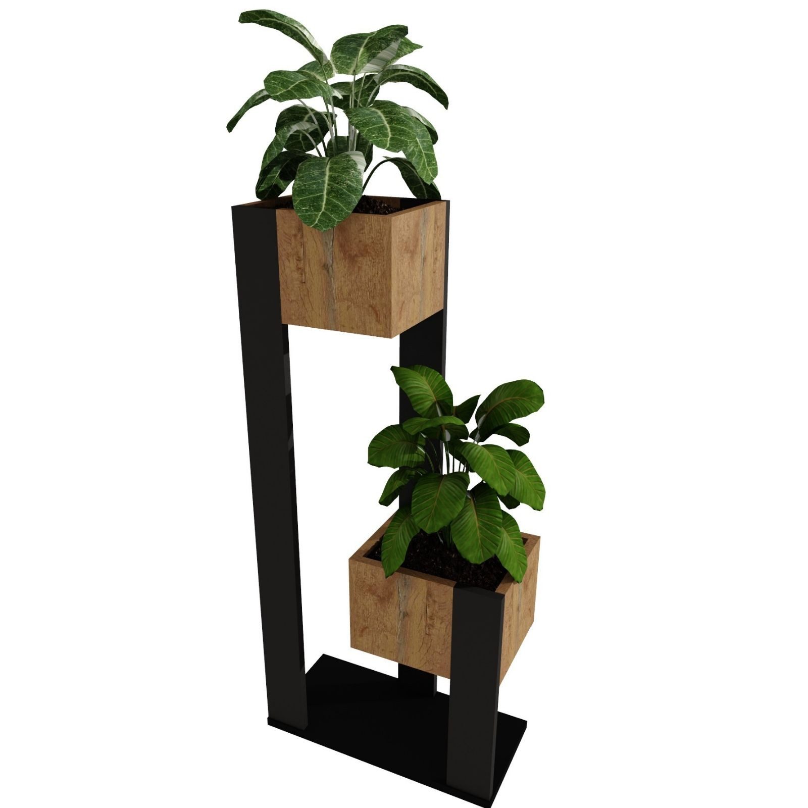 Raumhirsch Furniture Blumenständer für Innen, Pflanzkübel aus Holzwerkstoff günstig online kaufen