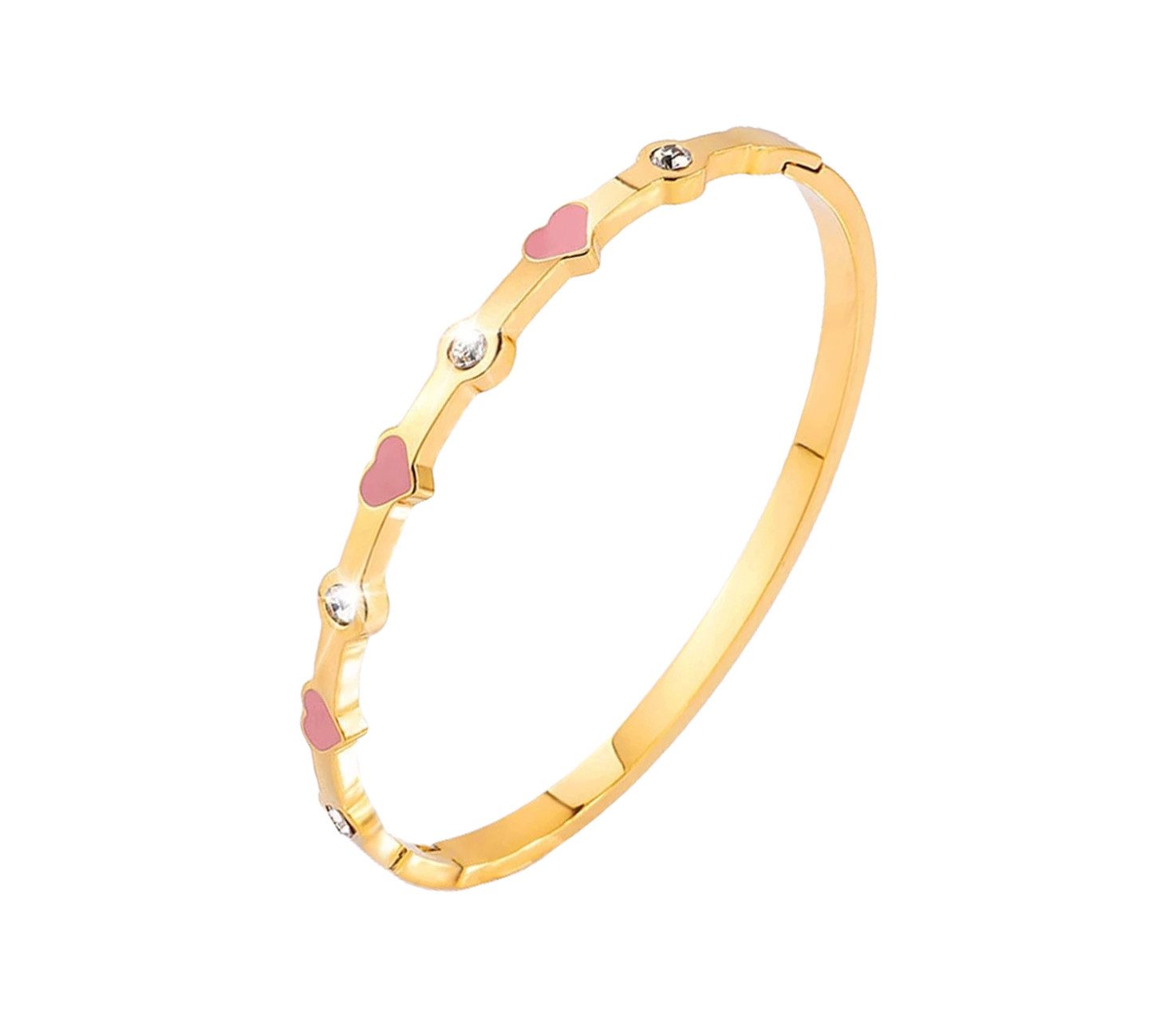Cala Rose Edelstahlarmband CANDY HEARTS